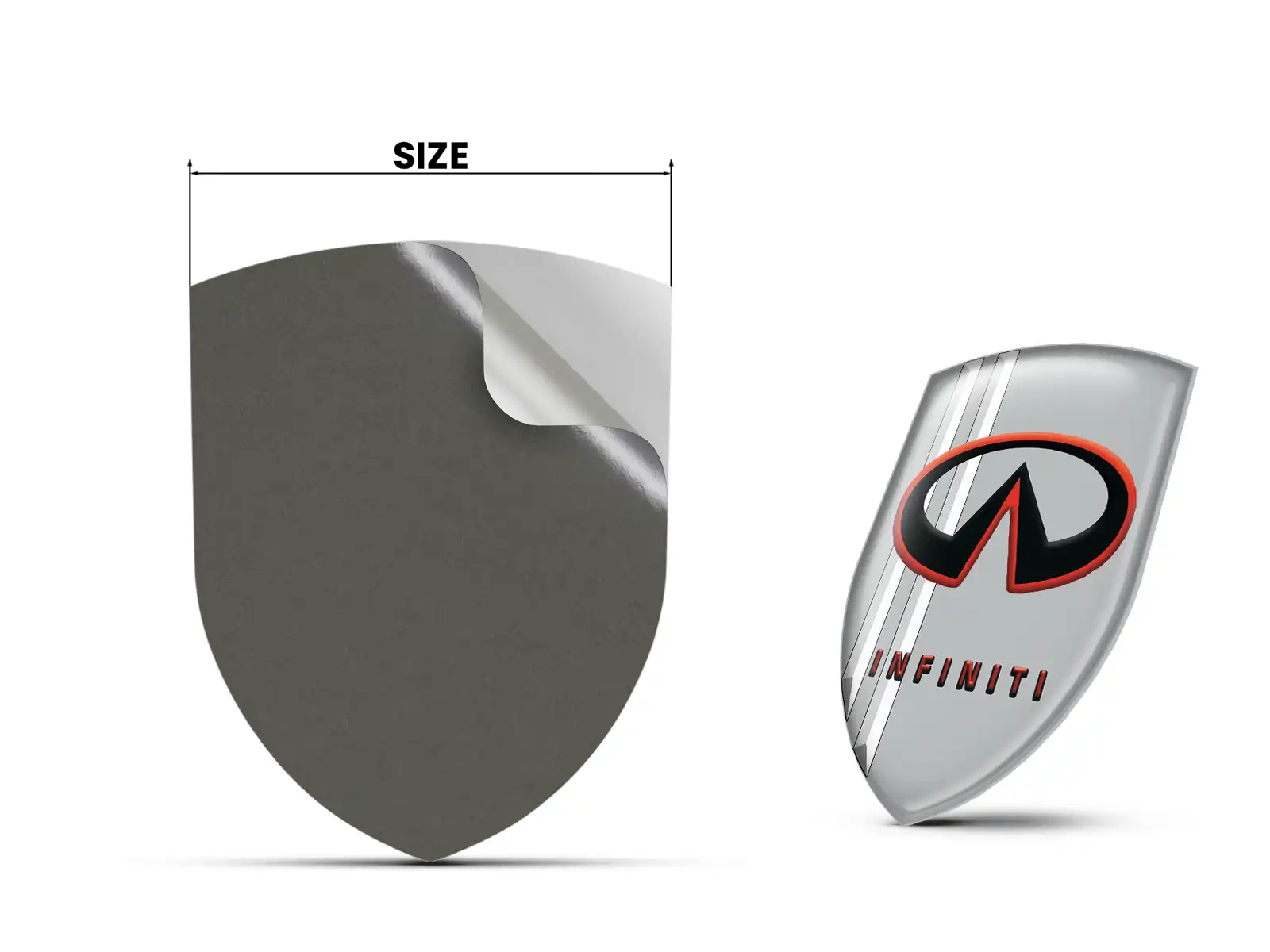 Infiniti Fensteraufkleber Stabil Max Design Professionell